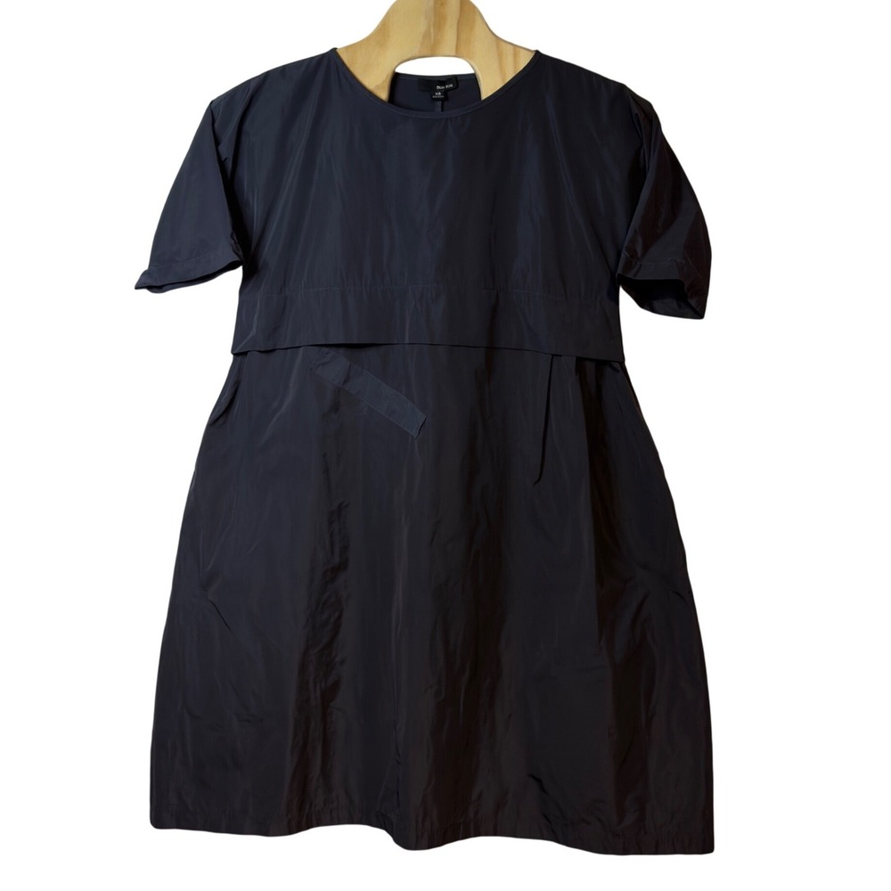 Sun Kim Oversized Tunic Shift Dress Size XS Lagenlook Avant Garde Minimalist